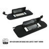 G-PLUS Sun Visor Vanity Mirror Sunvisors Shaded Compatible with Chevy C5 Corvette (8 Cyl, 5.7L) 1997 1998 1999 2000 2001 2002 2003 2004 1Pair Black Sun Visors 10442033 10442034