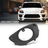 G-PLUS Left Fog Light Cover Lamp Bezel, Compatible with Porsche Macan Base and S Model 2015-2018, Driver Side, 95B807795B, 95B807795