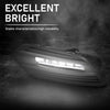 G-PLUS LED Fog Lights w/Wiring + Switch + Covers Set Compatible with Honda HRV HR-V Sport Utility 4-Door 2019-2022 71106T7AJ10,HO1038158,HO2603104 Black