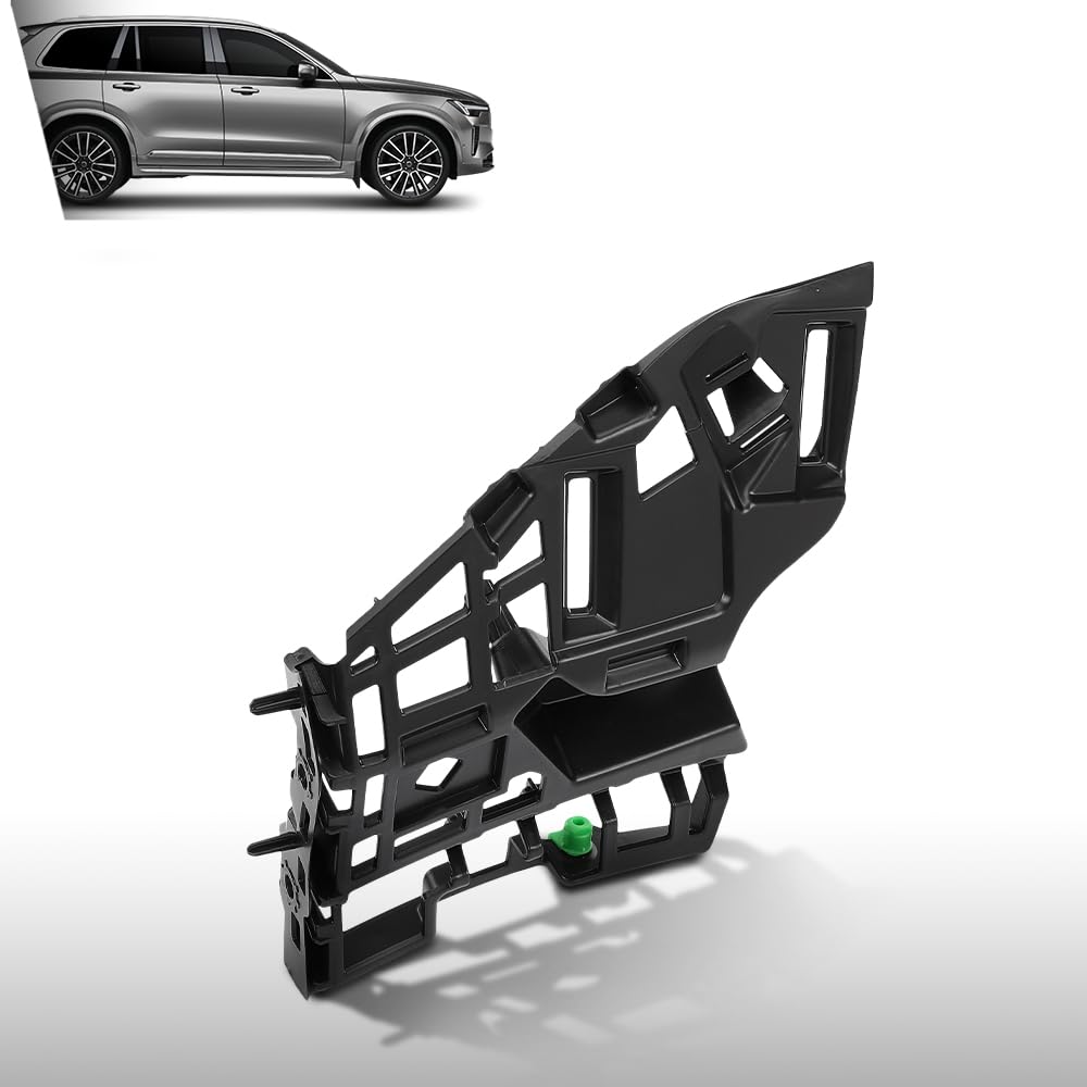 G-PLUS Bumper Bracket Front Lower Right Side Compatible with Volvo XC90 2016-2023 31353404, VO1043102 Black
