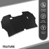 G-PLUS Hood Insulation Pad Truck Under w/Clips Compatible with Ford F150 1992-1996/Fit Ford F250 F350 1992-1997