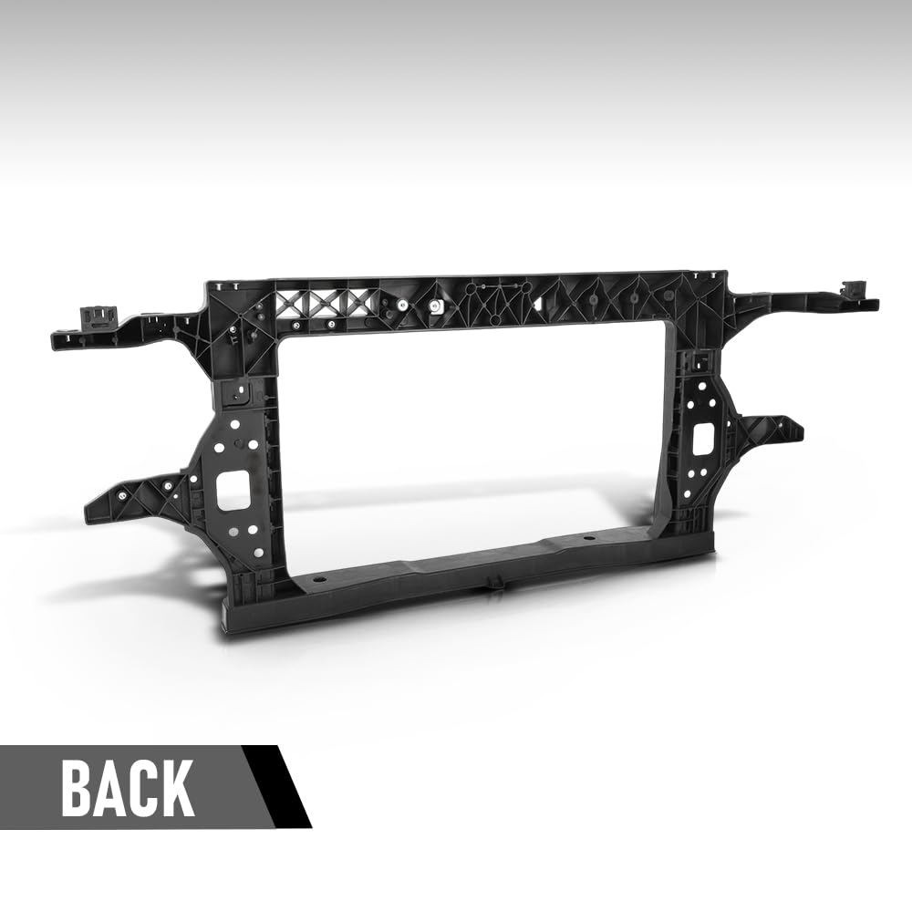 G-PLUS Radiator Support Core Compatible with Hyundai Venue Denim 2020-2021, Fit Hyundai Venue Limited 2022-2024 64101K2000, HY1225226 Black