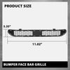 G-PLUS Front Bumper Grille With Adaptive Cruise Control Compatible with Hyundai Santa Fe 2019-2020 86531S2010, HY1036144