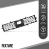 G-PLUS Front Bumper Lower Bottom Grille Grill Compatible with Toyota 4Runner (submodel: SR5 Premium, SR5 Sport, T Off, T Pro, T Sport) 2021 2022 2023 5311235090, 53112-35090 Black