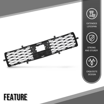 G-PLUS Front Bumper Lower Bottom Grille Grill Compatible with Toyota 4Runner (submodel: SR5 Premium, SR5 Sport, T Off, T Pro, T Sport) 2021 2022 2023 5311235090, 53112-35090 Black