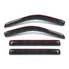 G-PLUS in-Channel Auto Vent Window Visor Compatible with Toyota Tundra CrewMax Only 2022-2026 Not Fit Double Cab 4PCS Smoky