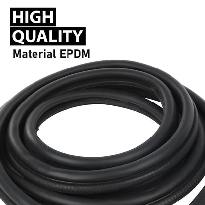 G-PLUS Front Door Rubber Weatherstrip Seal LH or Right 1pc Compatible with Cadillac Escalade 2002-2006 Fit for Chevy Silverado Suburban GMC Sierra 1999-2006
