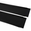 Universal Polyurethane Black Car Side Fender Skirts Extension Rocker Panel Splitter Protector