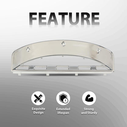 G-PLUS Dash Instrument Bezel Chrome Compatible with 1956 Ford F-Series Pickup Truck 45306 3203B