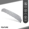 G-PLUS Front Bumper Lower Valance Skid Plate Molding, Compatible with Audi Q7 2016-2019, Not Fit SQ7 or Q7 with S-line Package, 4M0807733DKA8, 4M0-807-733-D-KA8