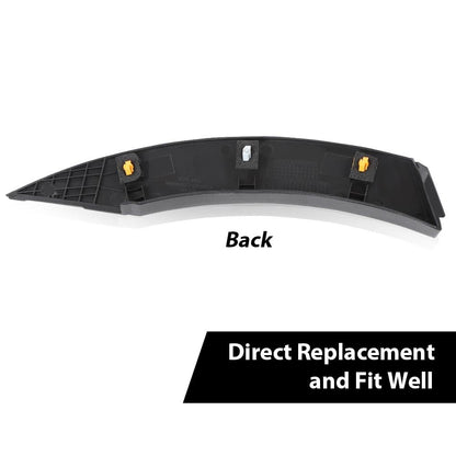 G-PLUS Left Rear Fender Molding Wheel Flare Garnish Compatible With Hyundai Santa Fe Sport 2.0L&2.4L US 2013-2018, 87741 4Z000 877414Z000