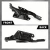 G-PLUS Hood Hinge & Sping Set Left and Right Compatible with Chevy GMC Truck 1973-1980 Suburban Blazer Jimmy