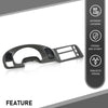 G-PLUS Dash Radio Cluster Trim Bezel Panel Compatible with Chevy Astro GMC Safari 1995-2005 15718197 Gray