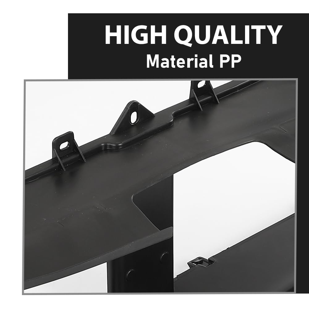 G-PLUS Front Upper Bumper Grille, Compatible with Ford Escape 2020-2022, Air Intake Grill, LJ6Z8312D, LJ6Z-8312-A
