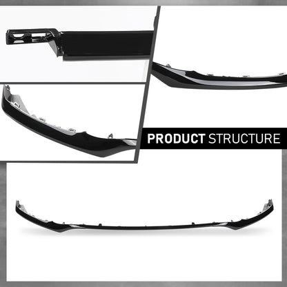 G-PLUS Front Bumper Bottom Bezel Trim Cover 3PCS, Compatible with Toyota Camry XSE SE 2021-2024, 5312406260, 5312306190