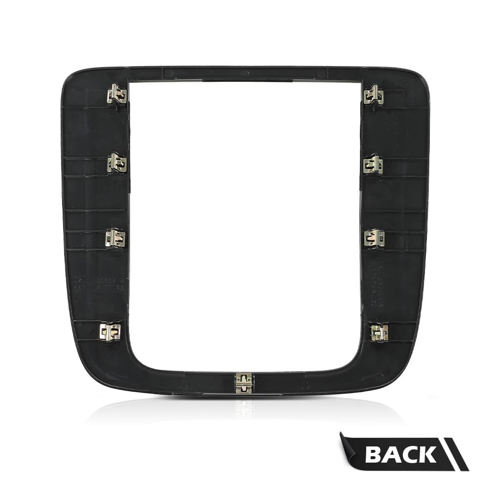G-PLUS Center Dash Radio Surround Trim Compatible with Chevy Silverado 1500 Tahoe GMC Sierra 1500 Yukon 2007-2014 15211886 26887440 25807746 15211885