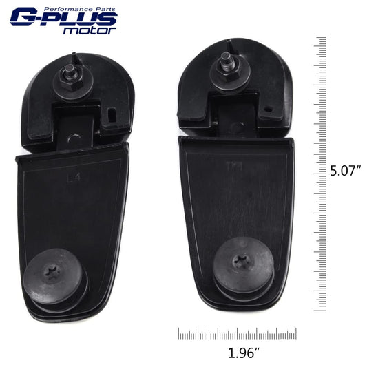 G-PLUS Rear LiftGate Glass Hinges Compatible with Explorer Mountaineer 2006-2010 2pcs Rear Tailgate Hinge Liftgate Window Glass Hinge 6L2Z78420A68AA 6L2Z78420A69AA