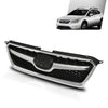 G-PLUS Front Black Chrome Bumper Grille Assembly Compatible with Subaru XV Crosstrek 2013-2015 91122FJ020