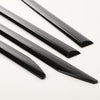 G-PLUS Chrome ABS Body Side Moldings Trim 4pcs Fit Dodge RAM 1500 2019-2021 Crew Cab Door Molding Trim Kit Strips Universal Door Protector Automotive Molding Trim