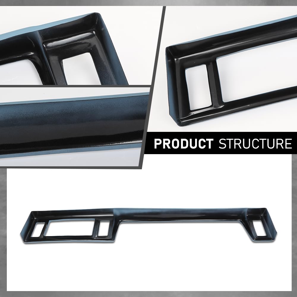 G-PLUS TPE Dash Dashboard Cover, Compatible with Ford Ranger 1983-1987, Fit Ranger Custom/S/XLT/STX 1988, Light Blue