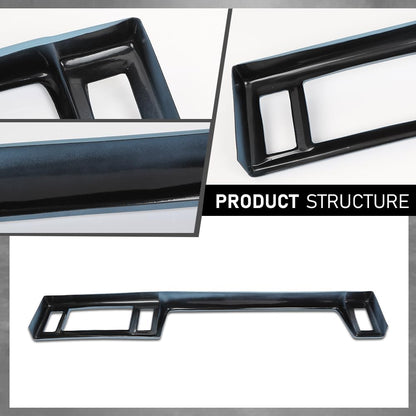 G-PLUS TPE Dash Dashboard Cover, Compatible with Ford Ranger 1983-1987, Fit Ranger Custom/S/XLT/STX 1988, Light Blue
