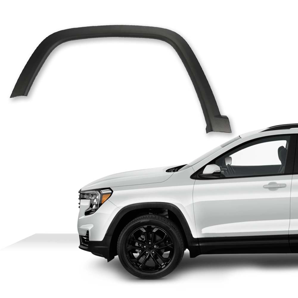G-PLUS Wheel Opening Molding Fender Flares Front Left Compatible With Compass 2017-2022 OE Style Black Wheel Cover Protector
