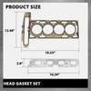 G-PLUS Head Gasket Set Compatible with Buick Allure Lacrosse Regal Verano 2.4L 2010-2017,Fit Chevy Captiva Sport Equinox Impala Malibu Orlando Terrain 2.4L 2010-2017 HS26517PT, HS54874