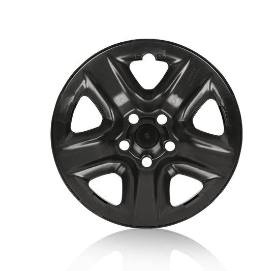 G-PLUS Wheel Skins Hub Caps Full Rim Covers 17" Compatible with 2006-2012 Toyota RAV4,Auto Tire Replacement Exterior Chrome Wheels Cap Cover with 5 Spoke Black (4PC)