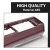 G-PLUS Dash Dashboard Core Compatible with 1988-1994 Chevy & GMC Truck Fit 1992 1993 1994 Chevy Blazer GMC Yukon Suburban Red ABS