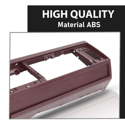 G-PLUS Dash Dashboard Core Compatible with 1988-1994 Chevy & GMC Truck Fit 1992 1993 1994 Chevy Blazer GMC Yukon Suburban Red ABS