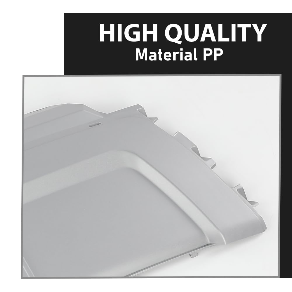 G-PLUS Rear Bumper Cover Trim Plate Board Compatible with Range Rover Evoque 2012-2018 Pure Models Only, Not Fit for Dynamic Models