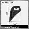 G-PLUS Fog Light Bezel Driver and Passenger Side Pair Compatible with Toyota Highlander 2020-2022 TO1038239
