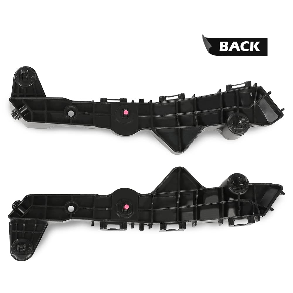 G-PLUS Front Bumper Retainer Brackets Compatible with 2015-2017 NX200t Base F Sport 2018-2019 NX300 Base F Sport 2020-2021 NX300 NX300h 5253578010 LX1033113 5253678010 LX1032113