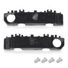 G-PLUS Front Bumper Bracket Left & Right Side Pair Compatible with Kia Forte, Forte5 & Forte Koup 2014 2015 2016 2017 2018 86513A7000, 86514A7000, KI1032102, KI1033102 Black Pair