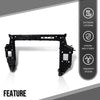 G-PLUS Front Radiator Support Assembly Compatible with Chrysler Pacifica 2017-2023, Fit Chrysler Voyager 2020-2023 V6 3.6L 68292241AB, CH1225287 Black
