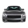 G-PLUS Front Upper Bumper Chrome Billet Grille Insert Compatible With Nissan Maxima 2009 2010 2011 2012 2013 2014 (Black)