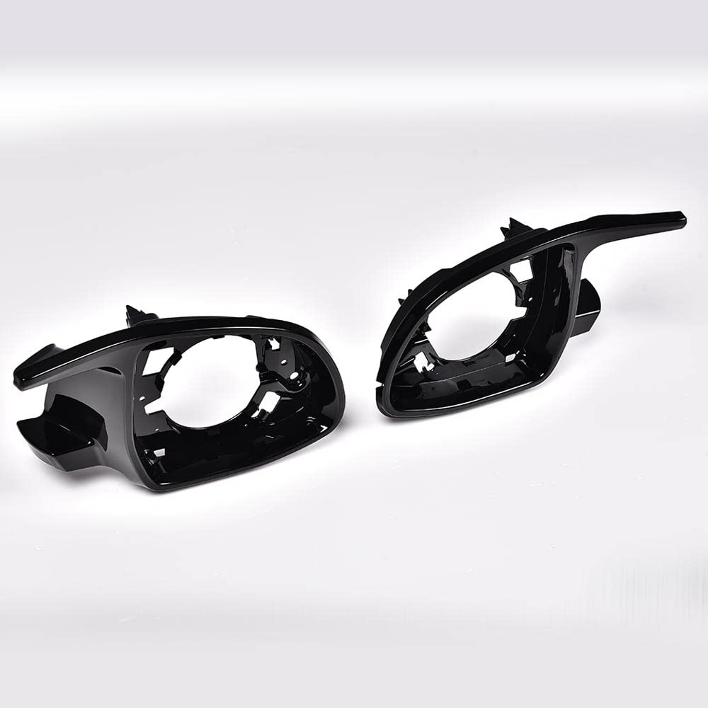 G-PLUS Rearview Mirror Cover Cap & Frame Compatible With Bmw X3 X4 X5 X6 X7 Series G01 G02 G05,Front Left Right Side 4PCS
