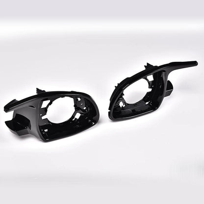 G-PLUS Rearview Mirror Cover Cap & Frame Compatible With Bmw X3 X4 X5 X6 X7 Series G01 G02 G05,Front Left Right Side 4PCS