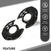 G-PLUS Front Brake Dust Shields Set Fit 1996-2002 Toyota 4Runner,Fit 1995-2004 Toyota Tacoma Black