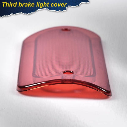 G-PLUS 3rd Brake Light Lens Cover Compatible with1994-2004 Chevy S10 /GMC Sonoma,ONLY for Standard or Crew Cab,Automotive Brake Lamp Lens Cover