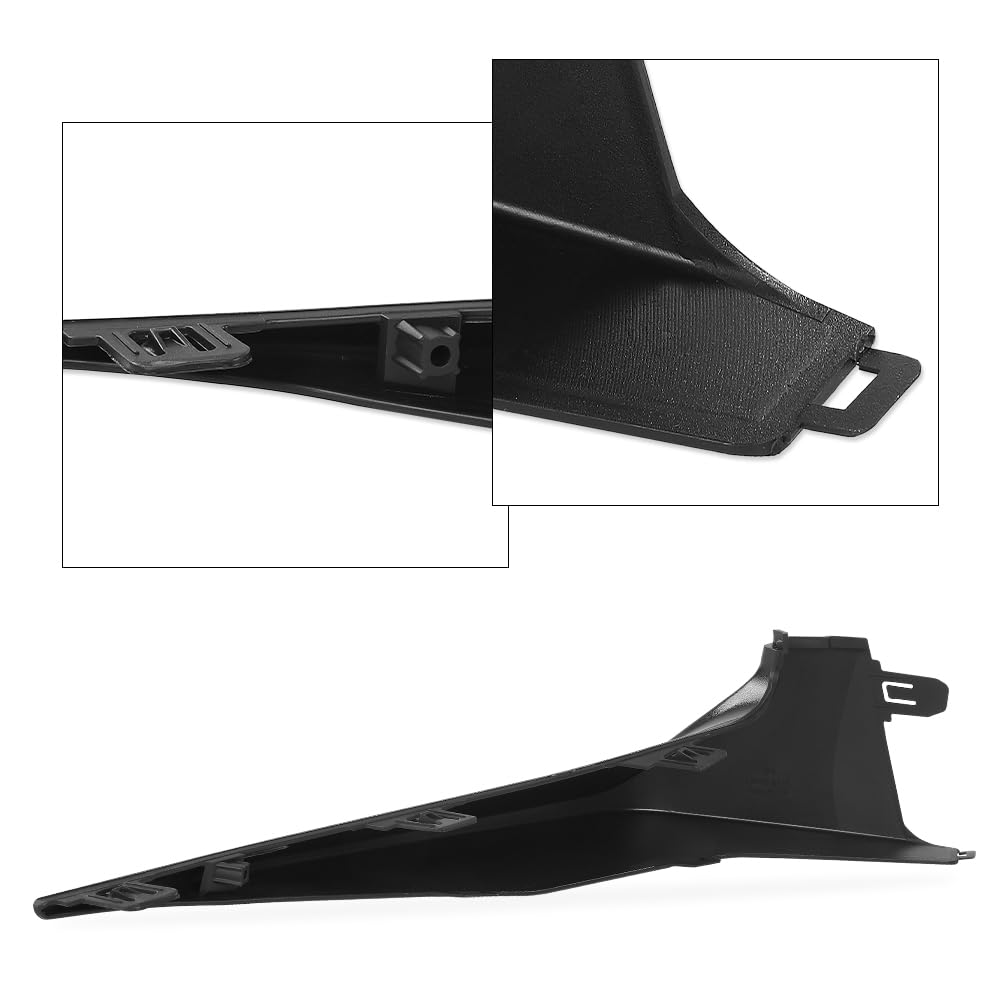 G-PLUS Right Front Bumper Lower Side Molding Trim Passenger Side Compatible with Toyota Corolla 2020-2022 5211202110 5211212310 TO1047112