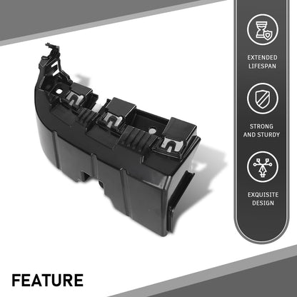 G-PLUS Bumper End Support Left Compatible with Ford Mustang 2018-2023 JR3Z17E855A, JR3Z-17E855-A Black