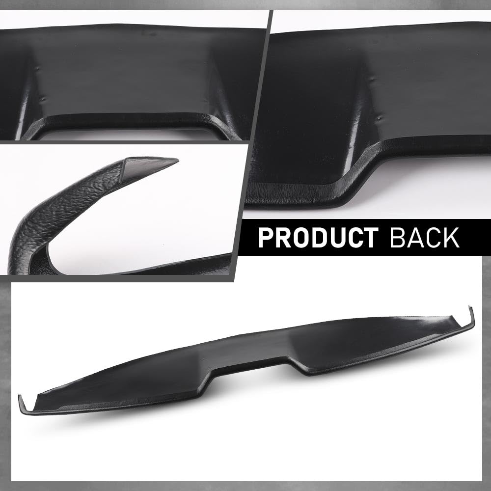 G-PLUS Dash Cover Compatible with Ford Mustang Base Model 2005-2009 12-509LL-BLK Black