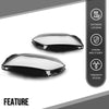 G-PLUS Headlight Lens Cover Compatible with Benz CLS-Class W218 2015-2018 Left & Right Front Headlamp Lens Cover Clear
