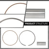 G-PLUS 0.50MM Engine Piston w/Rings Pin Kit Compatible with Kia Optima Sorento 2.4L 2011-2013,Fit Hyundai Sonata Kia 2.4L 2011-2019 23040-2G500