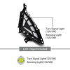 G-PLUS LED Fog Lights Daytime Running Lmap DRL w/Turn Signal Compatible with Hyundai Elantra 2021-2022,Not Fit Hybrid Model