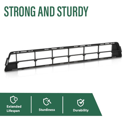 G-PLUS Front Bumper Lower Grille Plastic Compatible with Subaru Crosstrek 2021-2023 Dark Gray SU1036104, 57731FL970