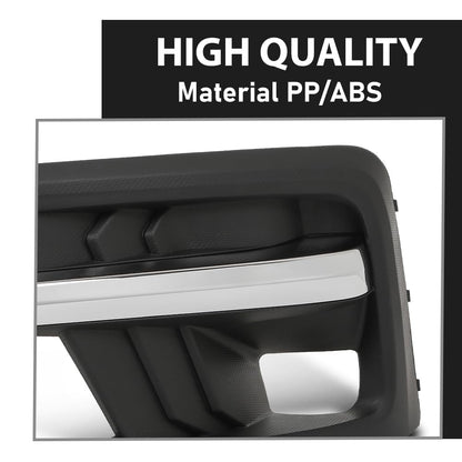 G-PLUS Front Bumper Fog Light Lamp Cover Bezels Left+Right Compatible with Subaru Ascent 2019-2022 57731XC03A
