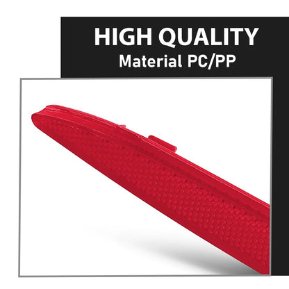 G-PLUS Rear Left Bumper Reflector, Compatible with Benz A220 A35 GLE350 GLE63 S550 2014-2022, Driver Side, 2228200774, MB1184104
