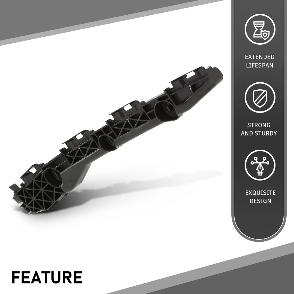 G-PLUS Bumper Bracket Rear Driver Side Compatible with Toyota RAV4 (submodel: Base, Limited, Sport) 2006-2012 521560R010, TO1142107